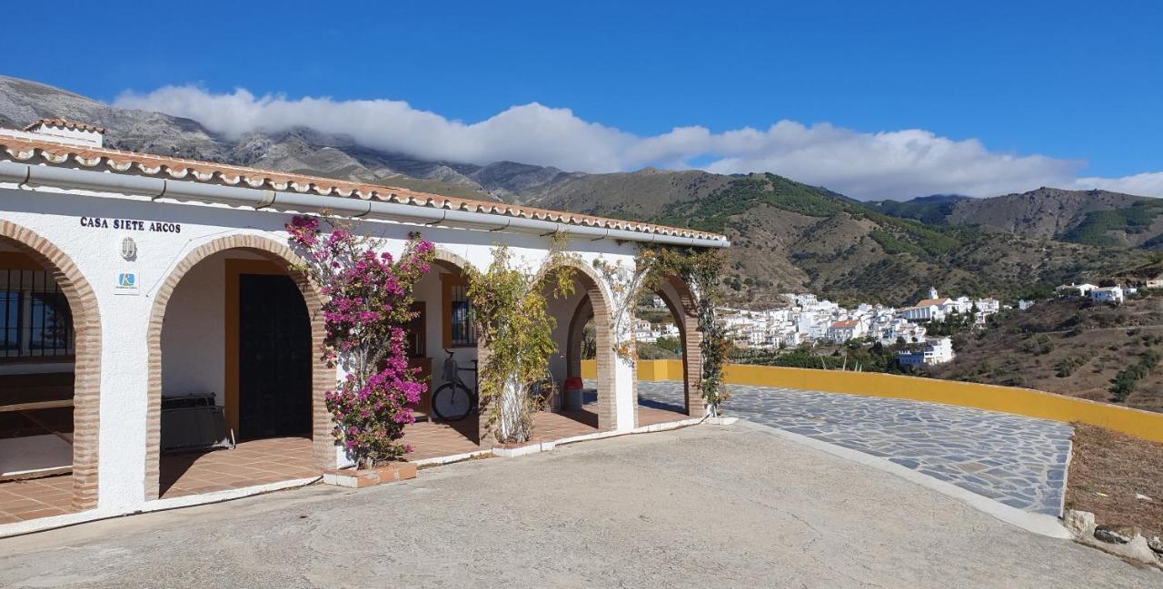 Casa Siete Arcos Villa Sedella Bagian luar foto